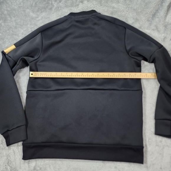 Adidas Vegas Golden Knights NHL Sweater I  Zipper Pockets Men's Size Large (EUC) - Picture 8 of 10